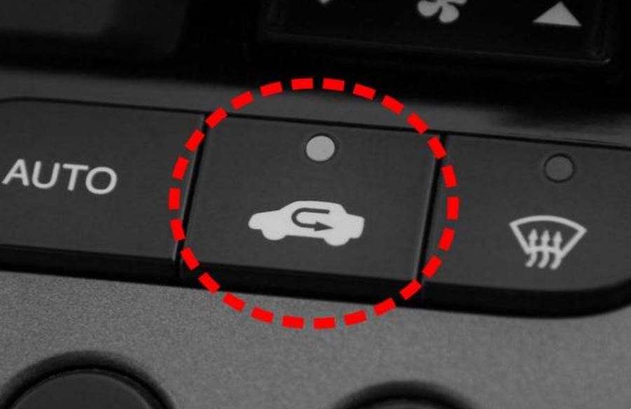 You should use the recirvulation button all through season, not olny winter or summer tiem.